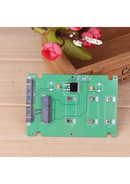 1 Adet SSD Msata 2.5 Inç Sata 3 Adaptör Dönüştürücü Kartı ile 2.5 Inç Kasa Bilgisayar Aksesuarları (Yurt Dışından)