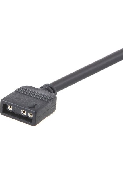 5V 3pın Rgb Vdg Adaptör Hattı Konektörü Anakart 5V 3pin Vdg'den Normal 3pin'e (Yurt Dışından)