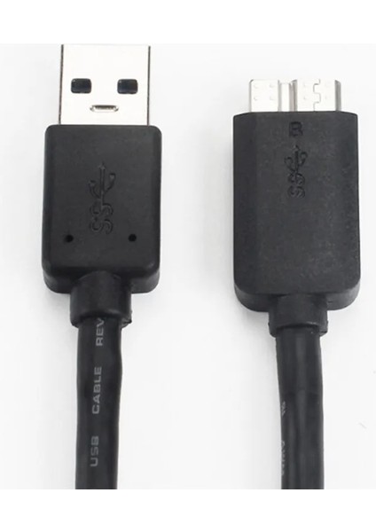 Sıcak Mikro Usb3.0 Veri Senkronizasyon Şarj Kablosu 45CM USB 3.0 Hd Pc Için Microusb Kablosu USB Mobil Sabit Disk Bağlantı Hattı (Yurt Dışından)