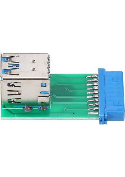 Çift USB 3.0 Tip-A Dişi - Anakart Adaptör Kartı 20PIN/19PIN Başlık Adaptör Kartı (Yurt Dışından) fırsatları
