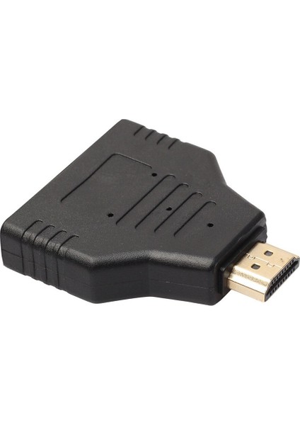 Güvenilir Dropshipping HDMI Erkek Çift HDMI Dişi 1 Ila 2 Yollu Splitter Adaptörü Hd Tv Sıcak Dh (Yurt Dışından)