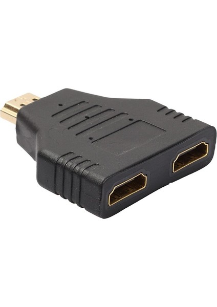 Güvenilir Dropshipping HDMI Erkek Çift HDMI Dişi 1 Ila 2 Yollu Splitter Adaptörü Hd Tv Sıcak Dh (Yurt Dışından)