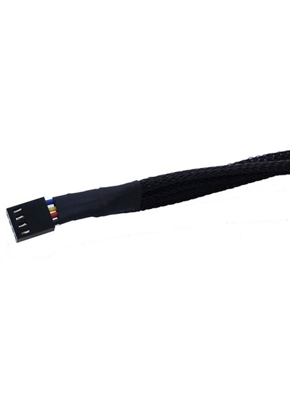 1 Adet 4 Pin Pwm Fan Kablosu 1 Ila 2/3/4 Yollu Splitter Siyah Kollu 27 cm Uzatma Kablosu Konektörü 4pin Pwm Uzatma Kabloları (Yurt Dışından)