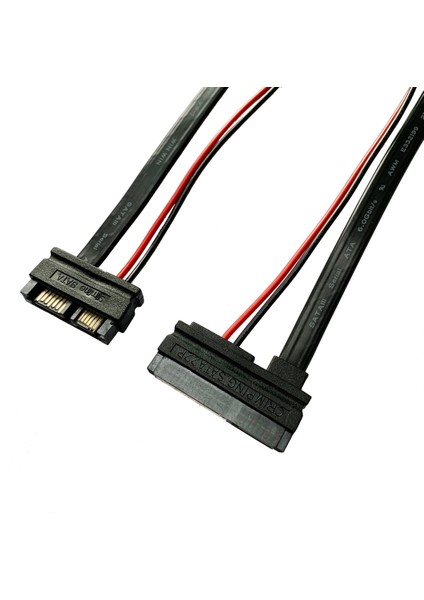 Frist Link 6 Inç Slimline 13 Pin Sata Erkek - 22 Pin Sata Dişi Kablo Adaptörü-Sataııı Kablo (Yurt Dışından)