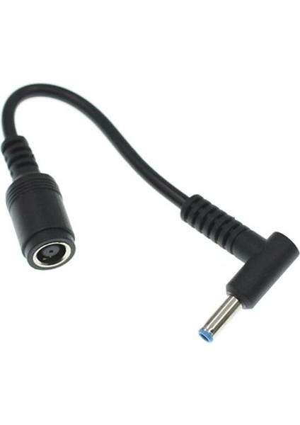 90 Derece 7.4x5.0mm Kadın 4.5x3.0mm Erkek Ucu Güç Adaptörü Dönüştürücü Kablosu Hp Dell Dizüstü Bilgisayar T84C (Yurt Dışından)