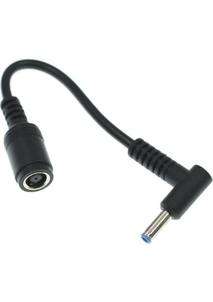 90 Derece 7.4x5.0mm Kadın 4.5x3.0mm Erkek Ucu Güç Adaptörü Dönüştürücü Kablosu Hp Dell Dizüstü Bilgisayar T84C (Yurt Dışından)