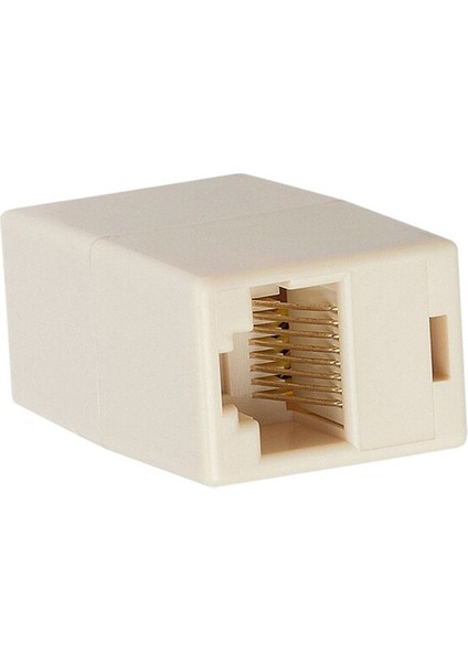 10 Adet CAT5E RJ45 Dişi - Dişi Inline Çoğaltıcı Kaplin Marangoz Konnektörü SGA998 (Yurt Dışından)