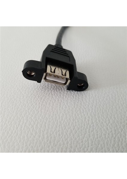Vida Kilit Paneli Montaj USB 2.0 Tip A Erkek - Dişi Uzatma Veri Güç Şarj Kablosu Kablo 30 cm (Yurt Dışından)