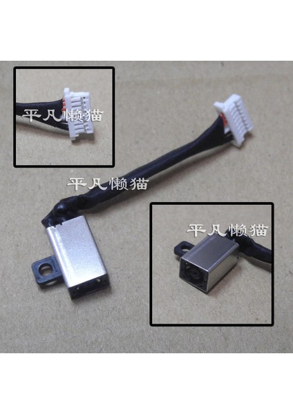 Yeni Güç Jakı Dell Inspiron 15 5568 7569 7579 7570/13 5368 5378 7368 7378 0PF8JG PF8JG P69G Şarj Konnektörü Dc-In Kablosu (Yurt Dışından)