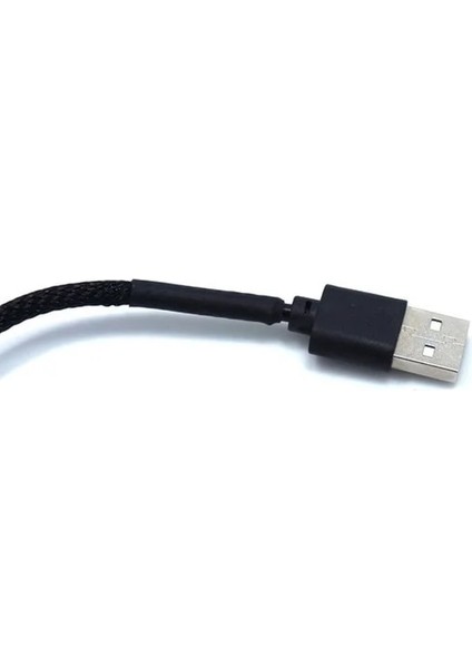 4pin Fan USB Adaptör Kabloları 4pin Bilgisayar Pc Fan Güç Kablosu Konnektör Adaptörü Pvc Bağlantı Siyah (Yurt Dışından)