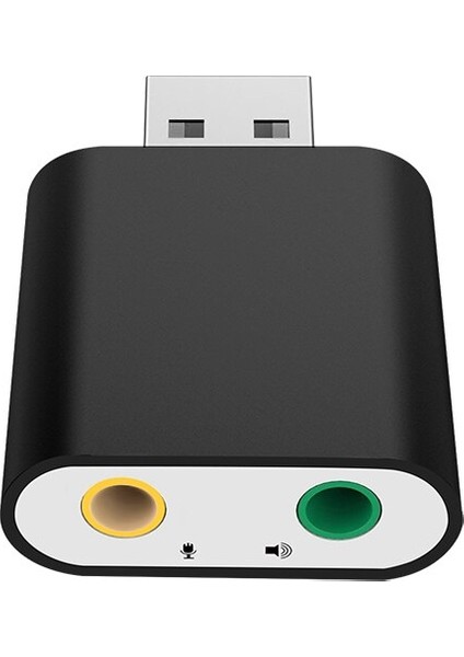 USB Ses Kartı Harici USB Ses Arası Kulaklık Adaptörü Ses Kartı Mic Hoparlör Dizüstü Ps4 Bilgisayar Harici Ses Kartı (Yurt Dışından)