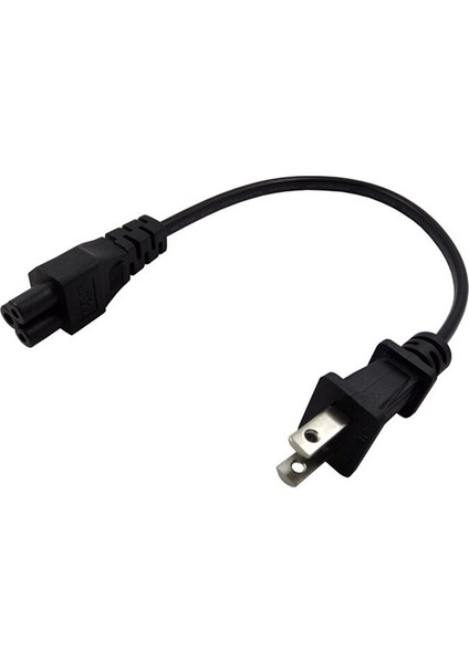 Pin Jp Abd Tak 2 Kutuplu Iec 60320 C5 3 Prong Ac Güç Kablosu Kısa Dizüstü Taşınabilir Kablo 20 cm (Yurt Dışından) fiyatları