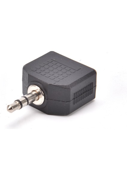2 Adet Ses 3.5mm Jack Erkek Çift Aux Kadın Kulaklık Y Splitter Adapte Mikrofon Ses Y Splitter Kablosu Kulaklık Pc Adaptörü (Yurt Dışından)