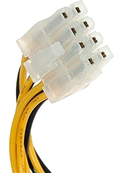 1 Adet 4 Pin Erkek 8 Pin Dişi Cpu Güç Dönüştürücü Uzatma Kablosu Adaptörü 4pin To 8pin Ofis Malzemeleri (Yurt Dışından)
