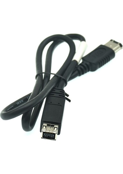 60CM IEEE1394 Firewire 800 9 Pinli/6 Pinli Kablo, Firewire 800 400 Ieee 1394 Kablo (9 Pinli 6 Pinli) 2ft (Yurt Dışından)