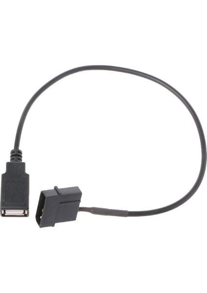 30CM Pc Dahili 5V 2-Pin Ide Molex'ten USB 2.0 Tip A Dişi Güç Adaptörü Kablosu Yüksek Kaliteli Plastik + Metal Noenname_null (Yurt Dışından)