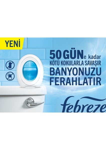 Banyo Dağ Esintisi Hava Ferahlatıcı Oda Kokusu X3