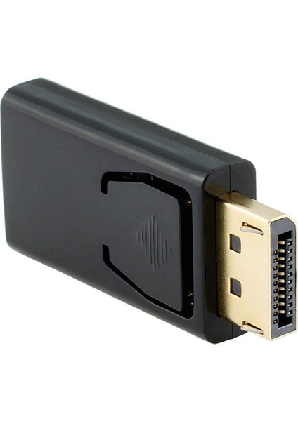 Displayport Dp HDMI Uyumlu Adaptör Mini Dönüştürücü Erkek Dişi Adaptör Video Ses Pc Dizüstü Projektör Hdtv Kablosu (Yurt Dışından)