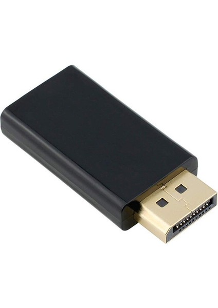 Displayport Dp HDMI Uyumlu Adaptör Mini Dönüştürücü Erkek Dişi Adaptör Video Ses Pc Dizüstü Projektör Hdtv Kablosu (Yurt Dışından)
