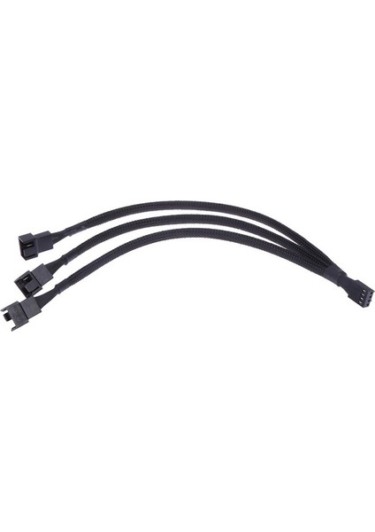 Pinli 1 Ila 3 4 Pinli Uzatma Kablosu 1 Ila 3 Yollu Cpu Pwm Kasa Soğutma Fanı Splitter Hub Güç Fan Çıkışı Adaptör Kablosu (Yurt Dışından)