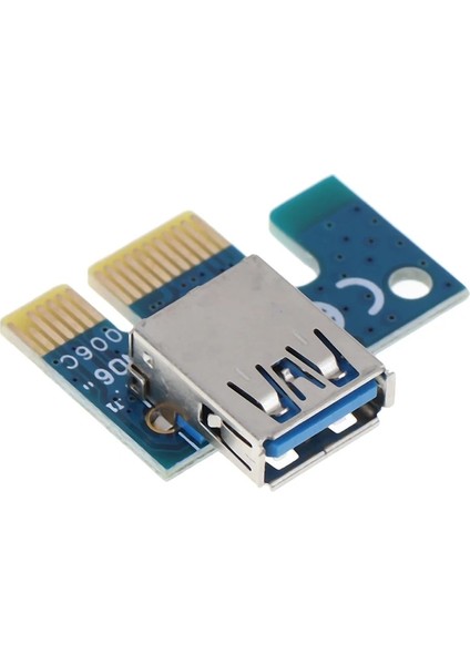 USB 3.0 Pcı-E 1x Ila 16X Grafik Uzatma Kablosu Pc Bilgisayar Için Uzatma Kablosu Kaynağı Mini Pcı-E Genişletilmiş Hat Kartı Adaptörleri (Yurt Dışından)