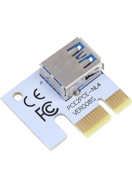 USB 3.0 Pcı-E 1x Ila 16X Grafik Uzatma Kablosu Pc Bilgisayar Için Uzatma Kablosu Kaynağı Mini Pcı-E Genişletilmiş Hat Kartı Adaptörleri (Yurt Dışından)