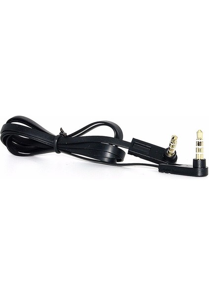 3.5mm 90 Derece Dirsek Açısı Stereo Kablo Adaptörü 3.5mm Erkek 4 Kutuplu Araç Yardımcı Ses Kablosu Düz Şehriye Şekli 1M/100CM (Yurt Dışından) fiyatları