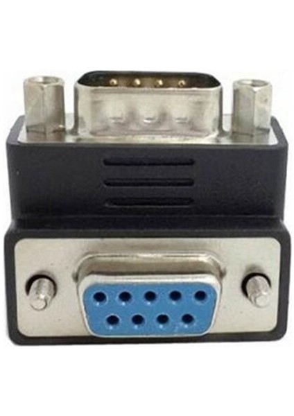 90 Derece Yukarı Açılı RS232 9pin Erkek Somun - Dişi Vida Uzatma Adaptörü (Yurt Dışından) fiyatları