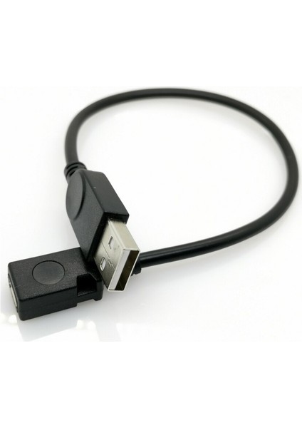 20 cm USB Adaptörü Mikro USB Dişi USB 2.0 A Erkek Konnektör Dönüştürücü Adaptör (Yurt Dışından)