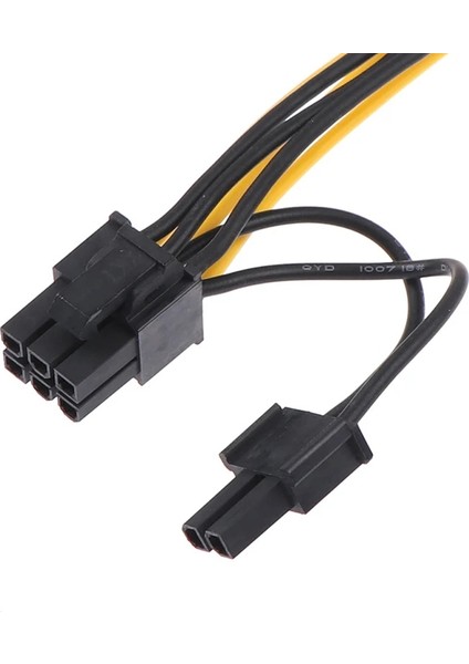 Sıcak Satış Pcı-E 6 Pinli 2x 6+2 Pinli Güç Ayırıcı Kablo Pcıe Pcı Express Futural Digital (Yurt Dışından)