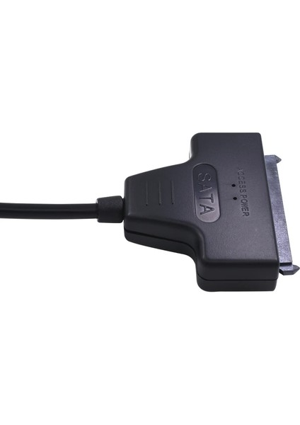 Tıshrıc USB 2.0 7 15 22PIN Molex Sata Adaptörü 2.5 SSD HDD Sabit Disk Harici Güç Dizüstü Optik Sürücü Kablosu Kılıf Dönüştürücü (Yurt Dışından)