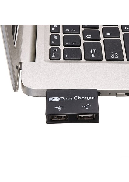 Taşınabilir USB Hub - 2 Bağlantı Noktalı Şarj Cihazı Hub Adaptörü Mini USB 2.0 Erkek - Çift Dişi Şarj Splitter Hub Dönüştürücü Pc Dizüstü Bilgisayar Için (Yurt Dışından)