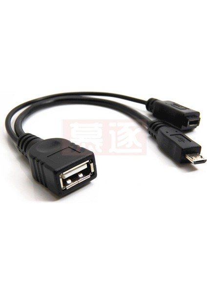 Etmakit 2 In 1 Otg Mikro USB Ana Bilgisayar Gücü Y Splitter USB Adaptörü Auf Mikro 5 Pinli Männlich Weiblich Kablo-Alışveriş (Yurt Dışından)
