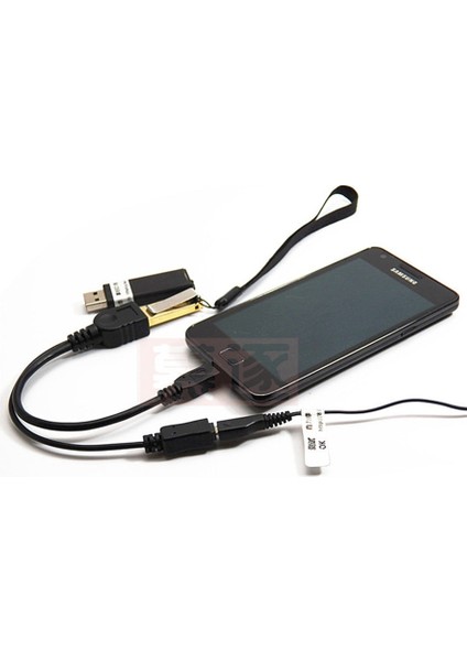 Etmakit 2 In 1 Otg Mikro USB Ana Bilgisayar Gücü Y Splitter USB Adaptörü Auf Mikro 5 Pinli Männlich Weiblich Kablo-Alışveriş (Yurt Dışından)