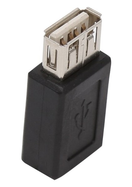 2 Adet/takım USB 2.0 Tip A Dişi - Mikro USB Tip B 5pin Dişi Dönüştürücü Adaptör (Yurt Dışından)