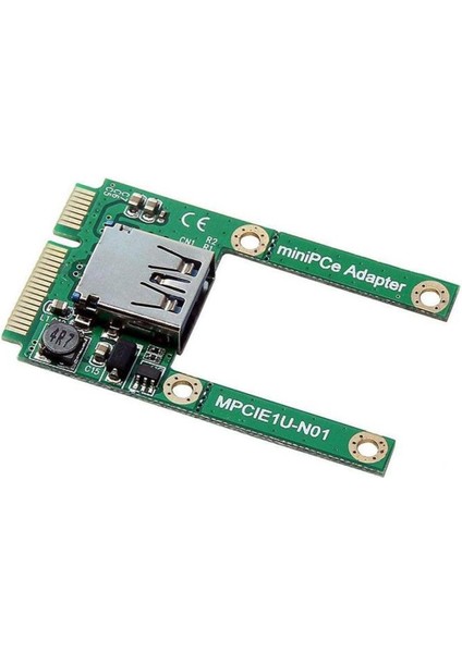 Takım Mini Pcı-E Pcı-Express Kartı USB 3.0 Erkek Dönüştürücü Genişletme Kartı Kart Adaptörü X7Z4 (Yurt Dışından)