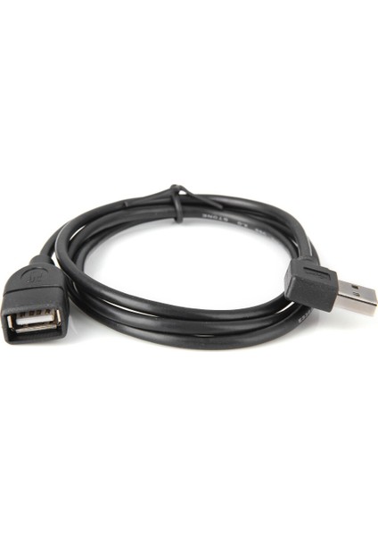 USB 2.0 Erkek - Dişi Uzatma Kablosu Tersinir Tasarım Sol ve Sağ Açılı 90 Derece 100CM 3ft (Yurt Dışından)
