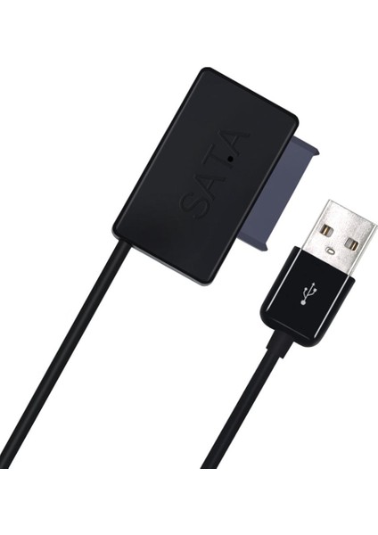 Tıshrıc USB 2.0 Sata 7 + 6 Kablo Dönüştürücü Harici Optik Sürücü Adaptörü Dizüstü Bilgisayar Cd-Rom DVD Led'li (Yurt Dışından)