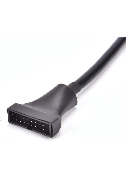 5 Adet/grup Siyah USB 2.0 9 Pin Konut Erkek Anakart USB 3.0 20PIN Dişi Adaptör Kablosu Adaptörü Pc Bilgisayar Için (Yurt Dışından) fırsatları