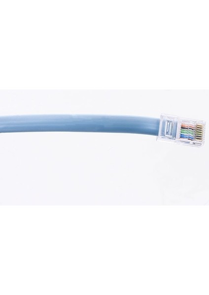 Cisco Konsolu RJ45 - RS232 Db9 Com Seri Bağlantı Noktası Için 1.5m Dişi Ağ Adaptör Kablosu (Yurt Dışından)
