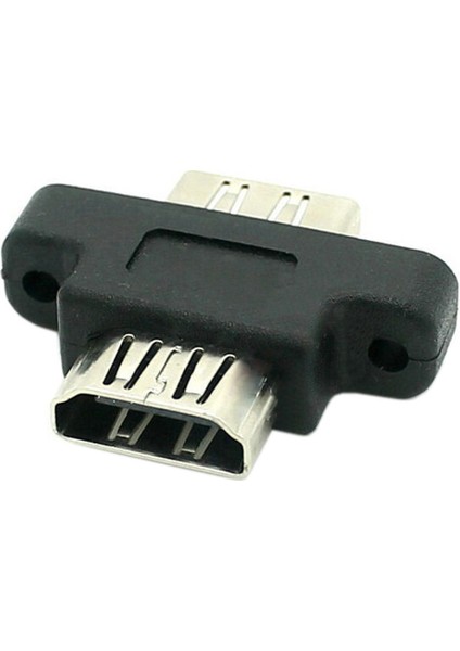 Hdtv Dişi - HDMI Uyumlu 1.4V Dişi Uzatma Genişletici Bağlayıcı Adaptörü, Panel Montaj Delikli (Yurt Dışından)