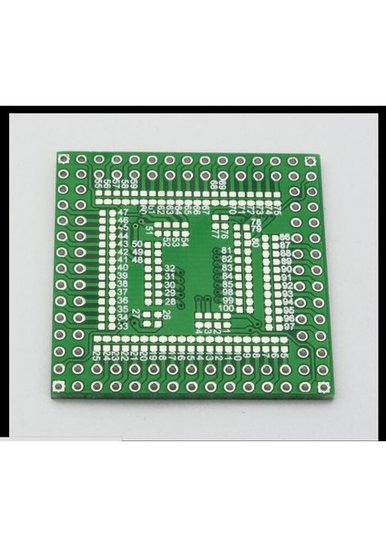 QFP/EQFP/TQFP/LQFP100/80 Smt Adaptör Fişi Kart Cpu Boş Kart Adaptör Panosu 0.5mm (Yurt Dışından) indirimleri