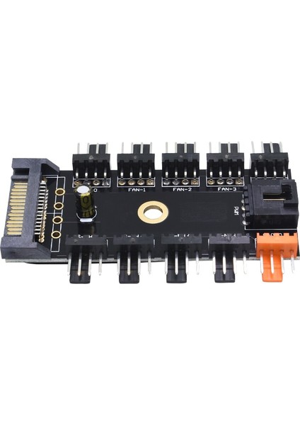 Tıshrıc 1 Ila 10 4pin Fan Hub Splitter Pc Pwm Kablo 12 V Molex Sata Güç Kaynağı Soğutucu Soğutma Adaptörü Pc Bilgisayar Madencilik (Yurt Dışından)