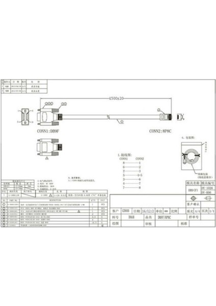 1.8 M/3 M Db9 Seri RS232 - RJ45 Ethernet Lan Cisco Konsol Yönlendirici Anahtarı Hat Kablosu (Yurt Dışından)