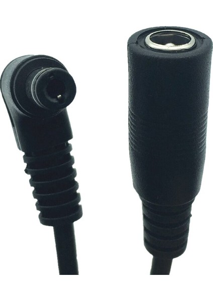 10CM Dc Priz Kablosu 5.5*2.1mm Erkek 90 Derece Sağ Açı 5.5x2.1mm Dişi Adaptör Uzatma Kablosu Kablosu Güvenlik Kamerası (Yurt Dışından)