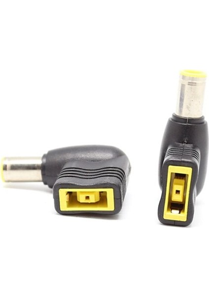 Dizüstü Dc Adaptörü Kare Dişi 7.9x5.5mm Erkek Dc Priz Konnektörü Lenovo T400 T410 T420 T430 X200 X201 X220 X230 (Yurt Dışından)
