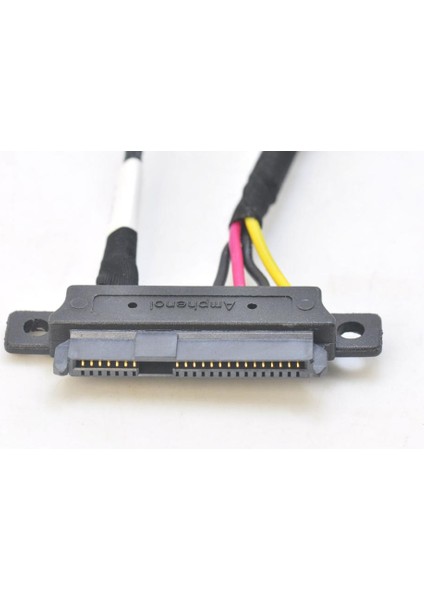 1pc Amfenol SFF-8482 Sas - Sata Kablosu 29P - Sata Sabit Sürücü Sata Güç Verileri Ikisi Bir Arada Sabit Sürücü Kablosu RSS22-0292 M1067458 (Yurt Dışından)