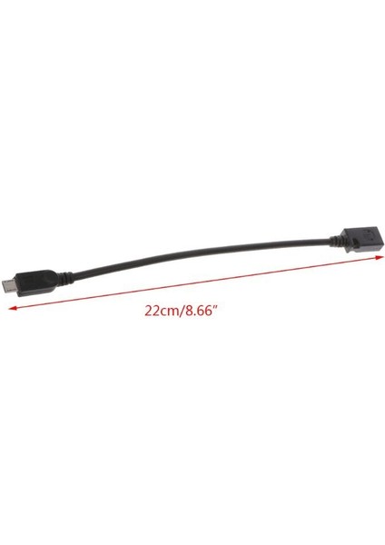 Mini USB Dişi Mikro USB Erkek Konnektör Kablosu Adaptör Kablosu Samsung Akıllı Telefonlar Tablet Pc'ler Mp3/mp4 (Yurt Dışından) modelleri
