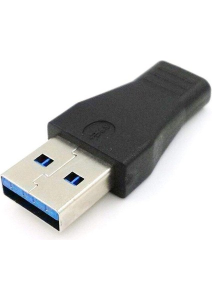 Lbsc USB 3.0 Tip A Erkek - USB 3.0 Tip C Dişi Altın Kaplama Konnektör Dönüştürücü Adaptör (1 Paket) (Yurt Dışından)