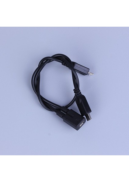 1 Adet Mikro USB 2.0 Splitter Y 1 Dişi 2 Erkek Veri Şarj Kablosu Uzatma Kablosu Telefon Için Yüksek Kaliteli Veri Kablosu (Yurt Dışından)